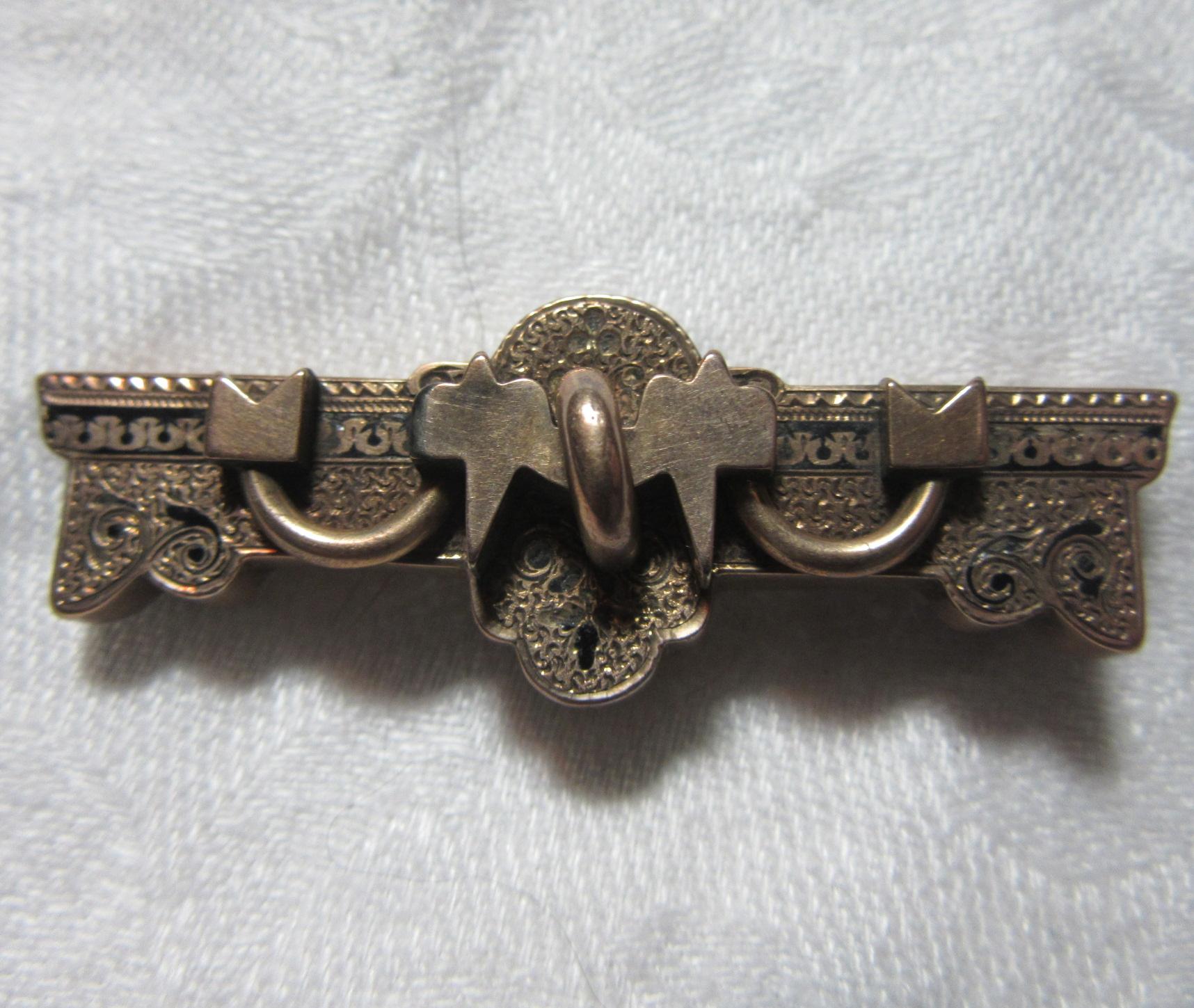 Victorian Gold Filled Bar Pin Victorian Gold Filled Bar Pin