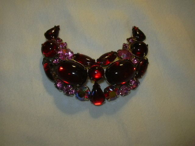 Weiss Red Brooch Weiss Red Brooch