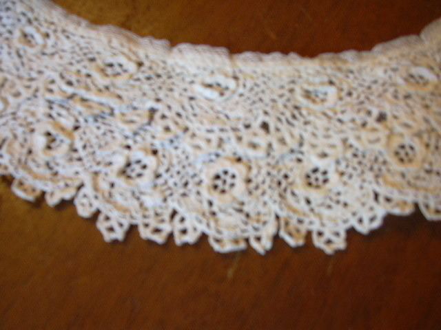 Old Crochet Tatted Needle Lace Collar Old Crochet Tatted Needle Lace Collar