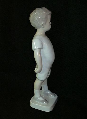 B&G Kai Boy Porcelain Figurine B&G Kai Boy Porcelain Figurine