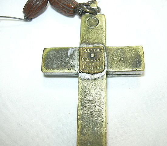 Large Nuns Reliquary Cross St Therese & Anne Large Nuns Reliquary Cross St Therese & Anne