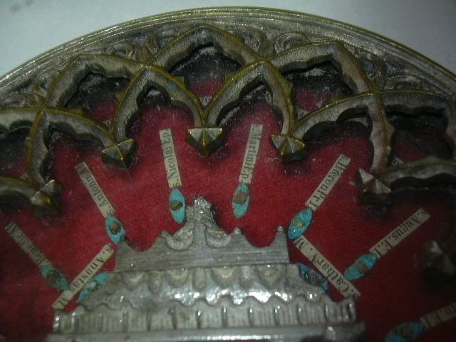 Rare Large Reliquary 49 Saints Church Art Rare Large Reliquary 49 Saints Church Art