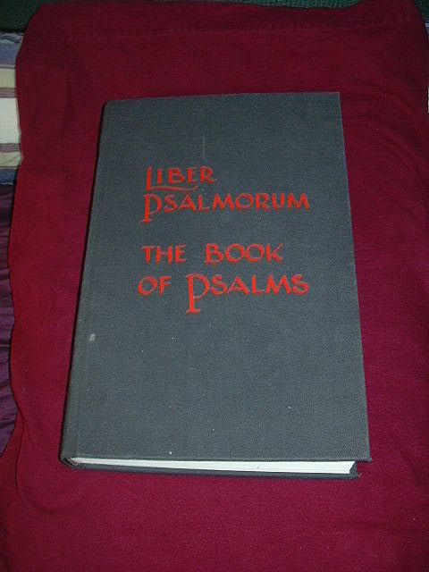 Liber Psalmorum The Book Of Psalms 1985 Limited Edition Liber Psalmorum The Book Of Psalms 1985 Limited Edition