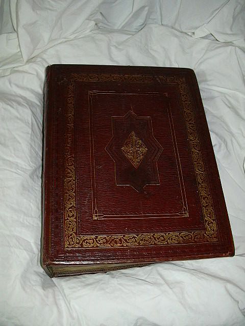 Antique Family Altar Bible 1822 Edinburgh Leather Antique Family Altar Bible 1822 Edinburgh Leather
