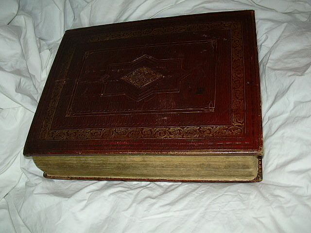 Antique Family Altar Bible 1822 Edinburgh Leather Antique Family Altar Bible 1822 Edinburgh Leather