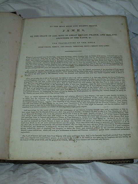 Antique Family Altar Bible 1822 Edinburgh Leather Antique Family Altar Bible 1822 Edinburgh Leather