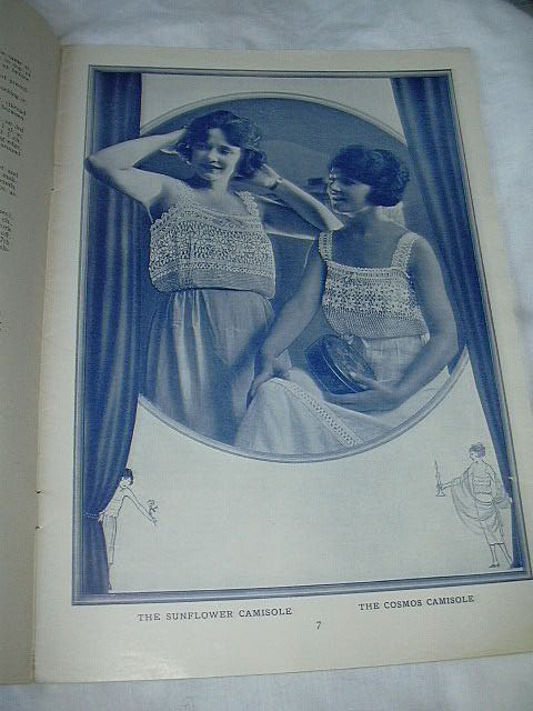 Clark's Designs For Smart Underthings 1922 Crochet Needlework Book Clark's Designs For Smart Underthings 1922 Crochet Needlework Book