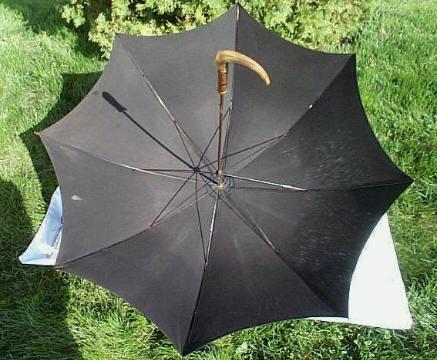 Antique Umbrella Parasol Bone Handle 1904 Antique Umbrella Parasol Bone Handle 1904