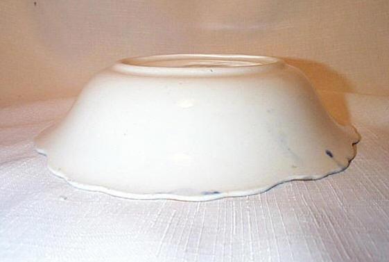 Flow Blue Bowl Imperial China Late 1800s Flow Blue Bowl Imperial China Late 1800s