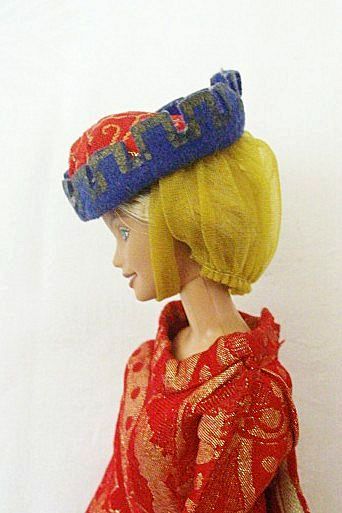 Barbie Guinevere Medieval Wimple Hat Barbie Guinevere Medieval Wimple Hat