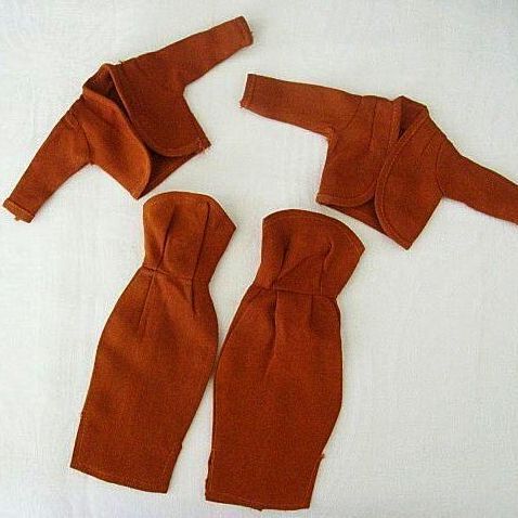 Matched Pair Hong Kong Barbie Outfits Matched Pair Hong Kong Barbie Outfits