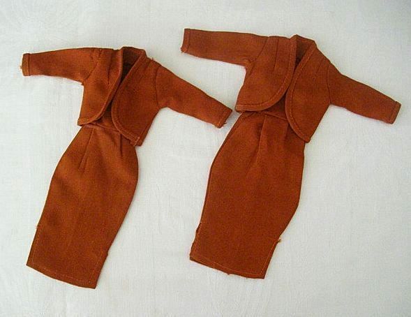 Matched Pair Hong Kong Barbie Outfits Matched Pair Hong Kong Barbie Outfits
