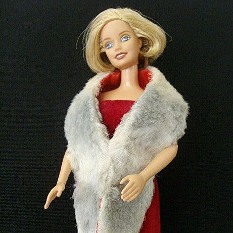 Stunning Home Fashioned Fur Stole Stunning Home Fashioned Fur Stole