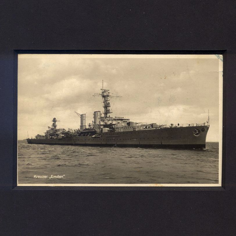 RPPC: Dated 1936 Photo German Kreuzer Emden RPPC: Dated 1936 Photo German Kreuzer Emden
