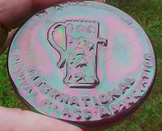 Red Carnival International CGA Souvenir- 1960s - Rare Red Carnival International CGA Souvenir- 1960s - Rare