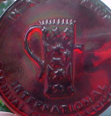 Red Carnival International CGA Souvenir- 1960s - Rare Red Carnival International CGA Souvenir- 1960s - Rare