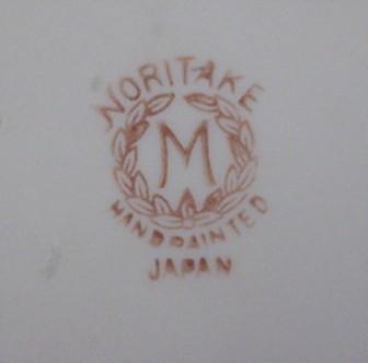 China backstamps noritake Japanese Noritake