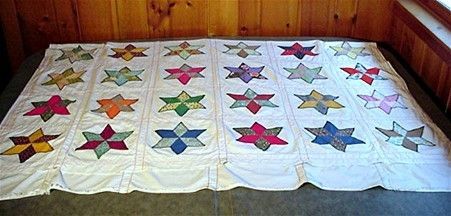 Quilt Cover Six Point Star Pattern Quilt Cover Six Point Star Pattern