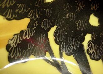Nippon Porcelain Footed Dish Hand Painted Scenic Nippon Porcelain Footed Dish Hand Painted Scenic