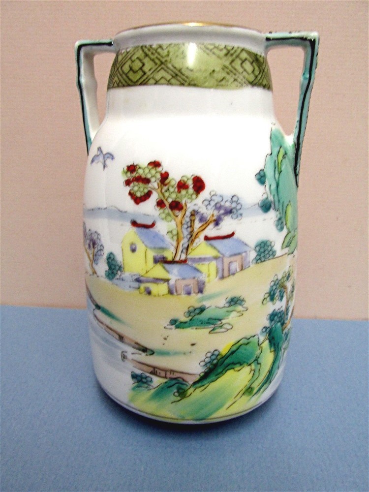 Vase Nippon Porcelain Hand Painted $75 Vase Nippon Porcelain Hand Painted $75