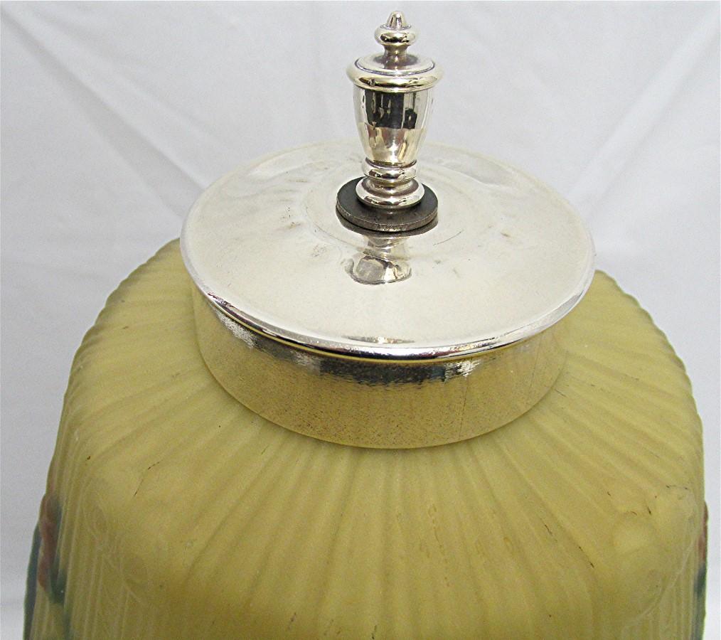 Pairpoint Antique Lamp Reverse Painted Shade Pairpoint Antique Lamp Reverse Painted Shade