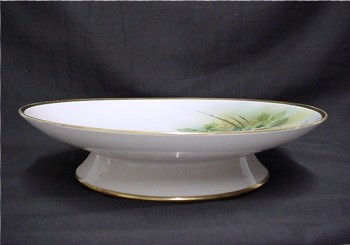 Nippon Cake Platter Hand Painted Nippon Cake Platter Hand Painted