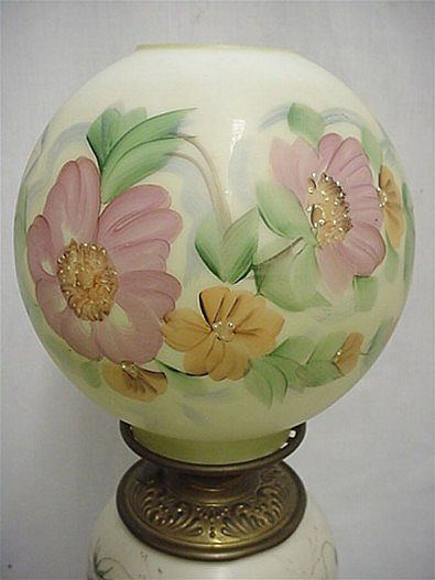 Banquet Lamp American Glass Banquet Lamp American Glass