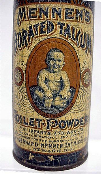 Advertising Tin for Mennens Toilet Powder for Infants and Adults Circa 1898 50% OFF Advertising Tin for Mennens Toilet Powder for Infants and Adults Circa 1898 50% OFF
