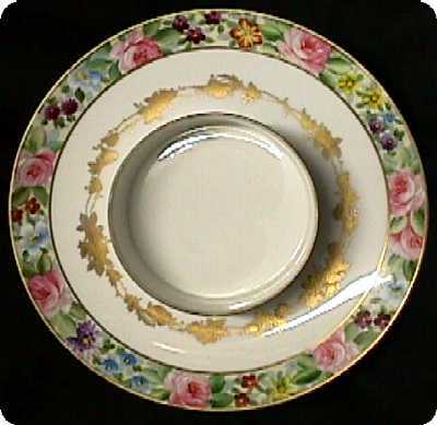 Cheese and Cracker Dish Nippon Porcelain Cheese and Cracker Dish Nippon Porcelain