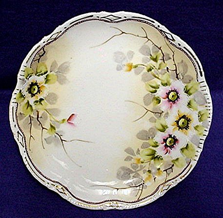 Cake Set Nippon Porcelain Service for 4 Cake Set Nippon Porcelain Service for 4