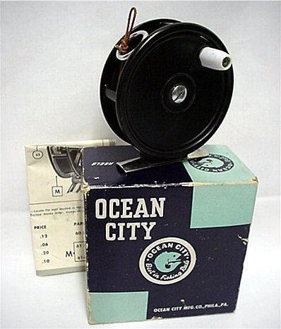 Reel Fly Fishing Ocean City #35 In Original Box Reel Fly Fishing Ocean City #35 In Original Box
