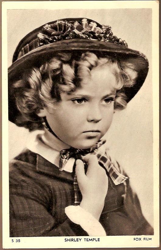 Vintage Post Card Hollywood Actress Shirley Temple Vintage Post Card Hollywood Actress Shirley Temple