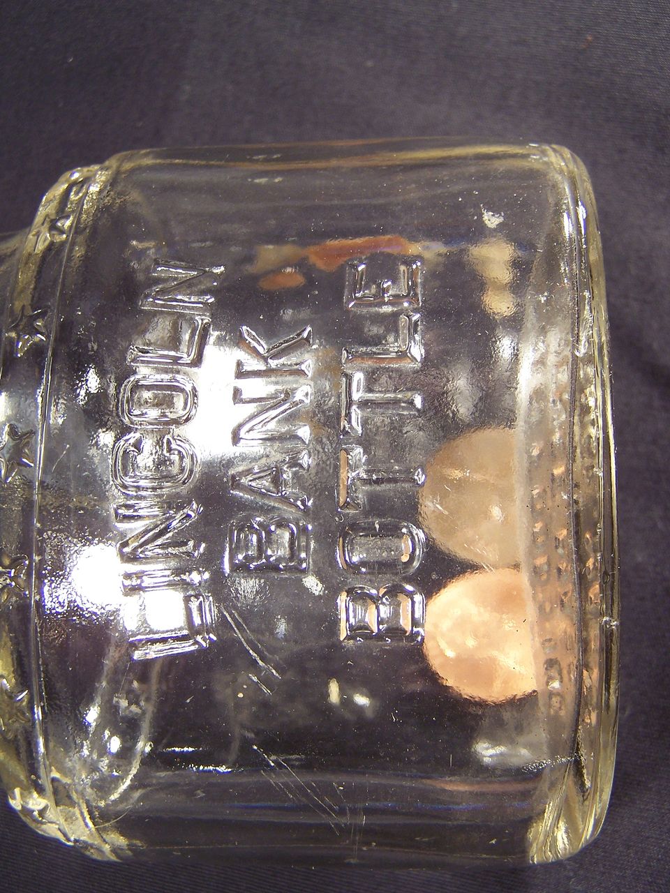 Lincoln Foods Bank Bottle Lincoln Foods Bank Bottle