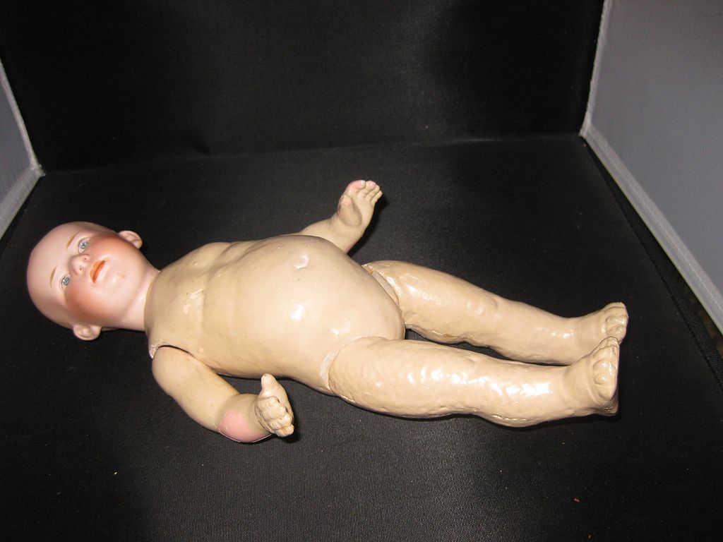Bisque Heubach Bisque Pouty Doll Bisque Heubach Bisque Pouty Doll