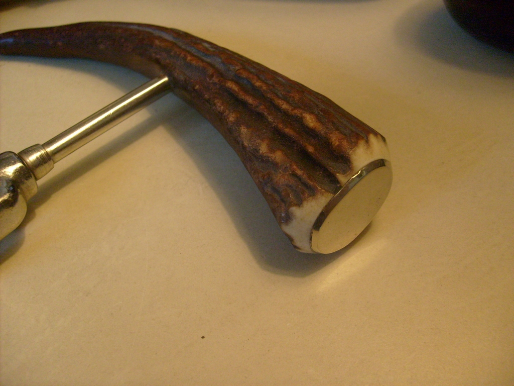 Antique Antler Handle Corkscrew Antique Antler Handle Corkscrew
