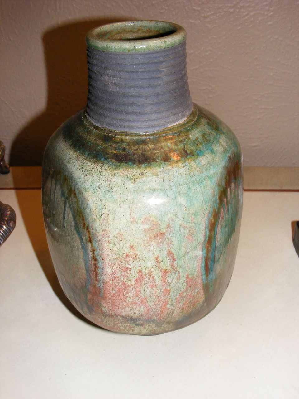 Signed Art Pottery Vase Signed Art Pottery Vase