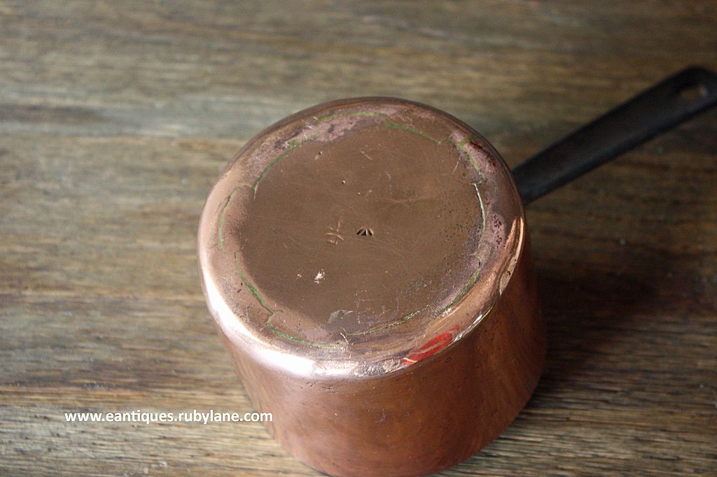 Victorian 19th Century English Benham & Froud COPPER Saucepan - 1 Pint. Victorian 19th Century English Benham & Froud COPPER Saucepan - 1 Pint.