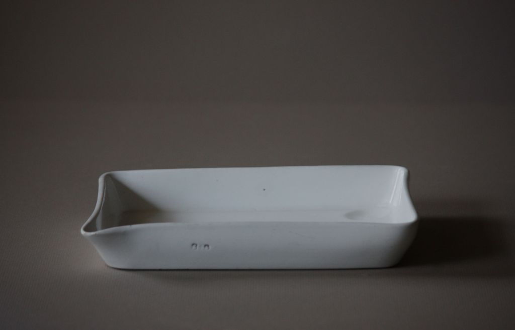 Vintage English Booths Porcelain Photography Developing Tray Vintage English Booths Porcelain Photography Developing Tray