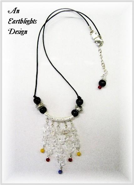 Sterling Silver & Quartz Necklace - Africa Collection Sterling Silver & Quartz Necklace - Africa Collection