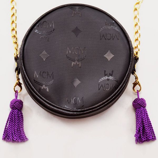 Stylish, Highly-Collectible Vintage MCM Evening Bag With Multi-Colored, Interchangeable Tassels Stylish, Highly-Collectible Vintage MCM Evening Bag With Multi-Colored, Interchangeable Tassels