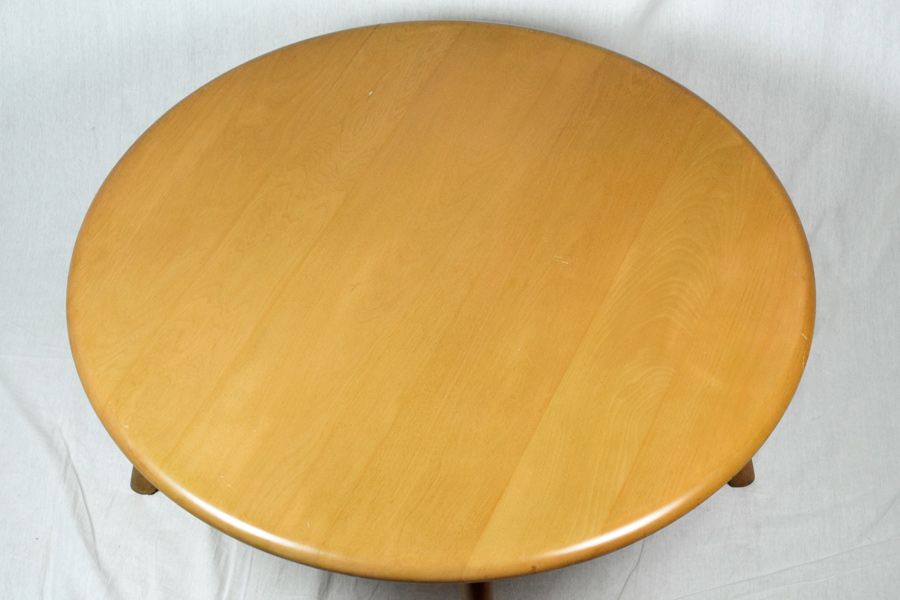 Classic Vintage Signed Heywood Wakefield Lazy Susan Cocktail Table Classic Vintage Signed Heywood Wakefield Lazy Susan Cocktail Table