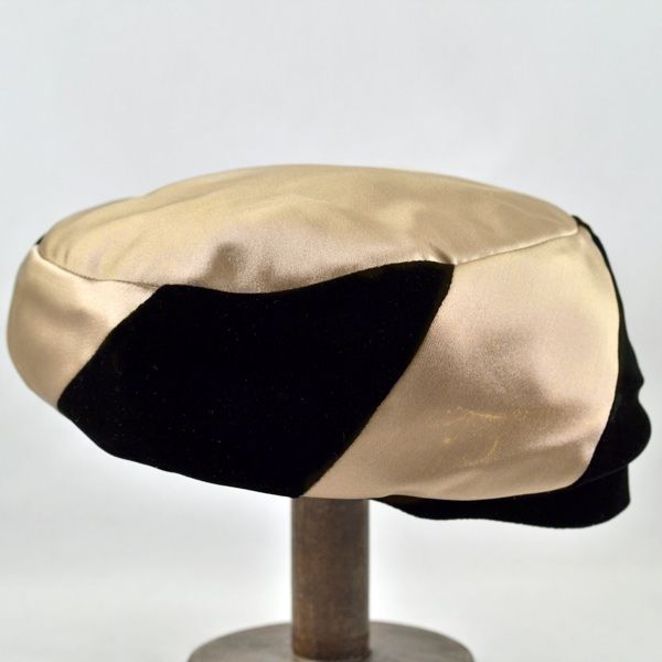 Glamazon Satin and Velvet Hat - Great Vintage Condition Glamazon Satin and Velvet Hat - Great Vintage Condition