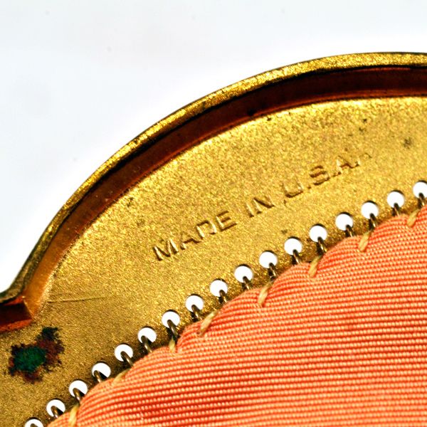 Vintage Whiting & Davis Goldtone Mesh Bag Rhinestone Clasp Vintage Whiting & Davis Goldtone Mesh Bag Rhinestone Clasp