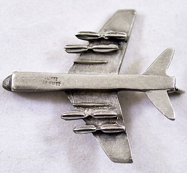 Very Vintage Rawcliffe B-52 Pewter Jet Miniature Very Vintage Rawcliffe B-52 Pewter Jet Miniature