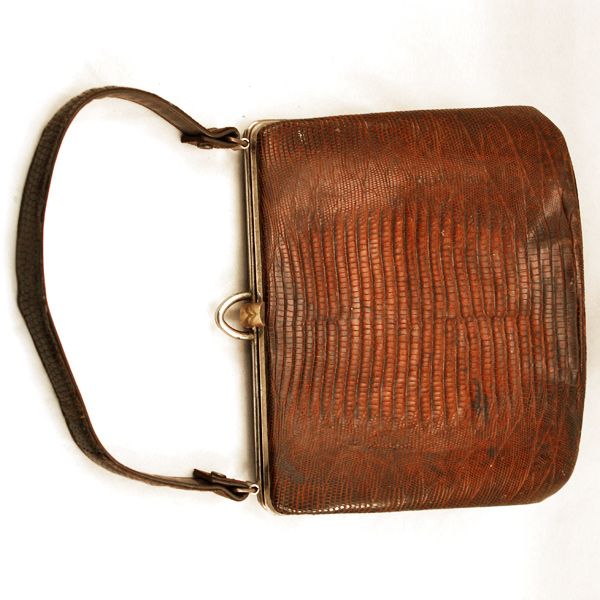 Lavish Frame Bag with Lizard Skin Lavish Frame Bag with Lizard Skin