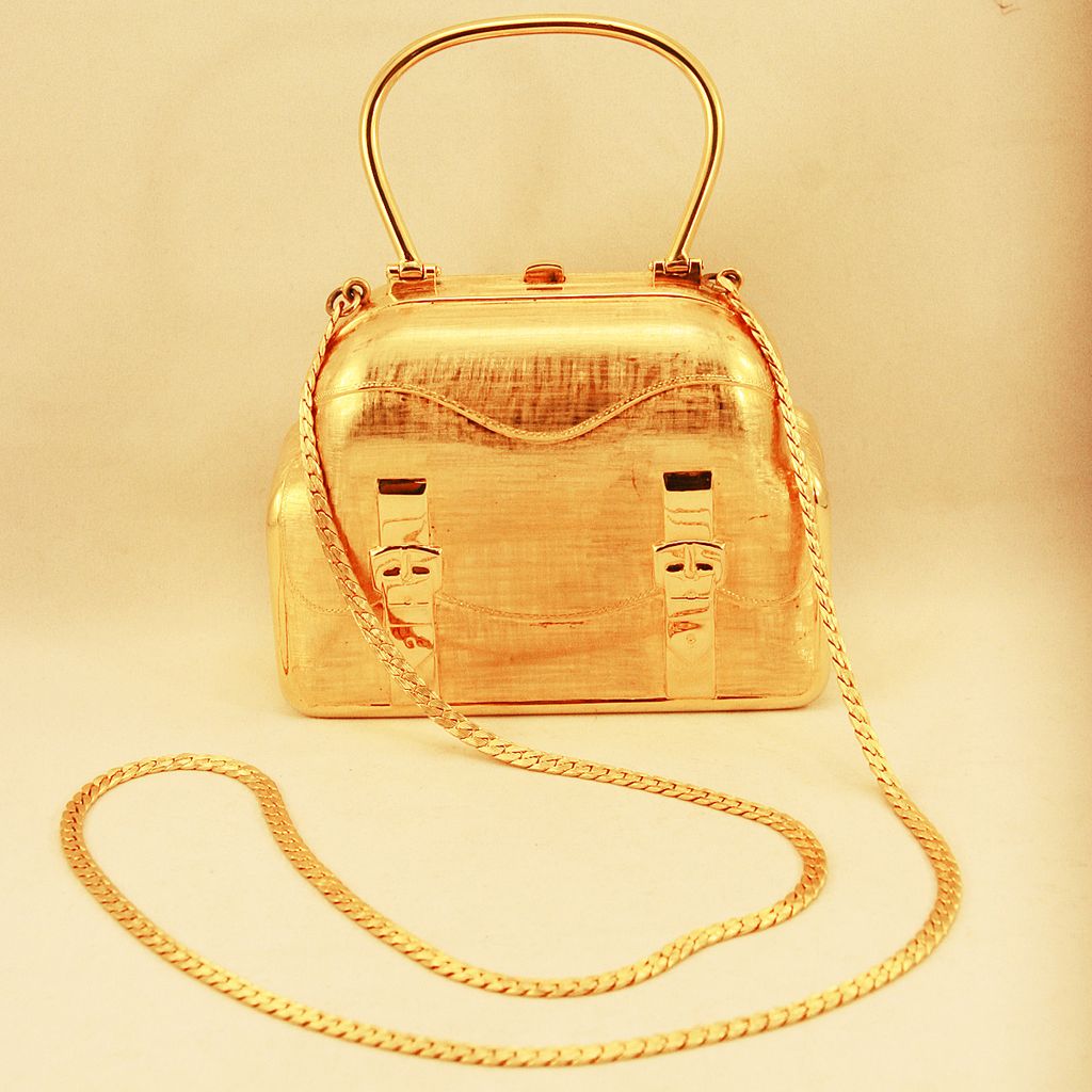 1960's Authentic Rare Judith Leiber "Suitcase" Purse 1960's Authentic Rare Judith Leiber "Suitcase" Purse