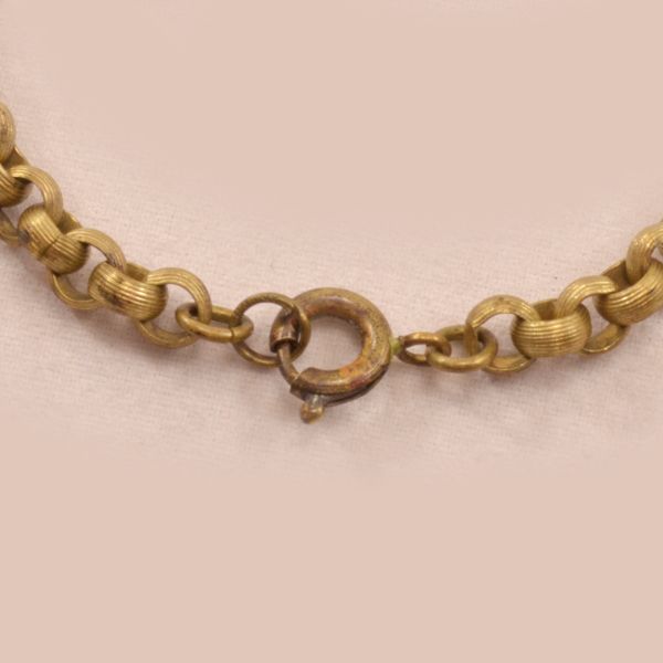 Stylish, Sexy Victorian Brass Necklace Stylish, Sexy Victorian Brass Necklace