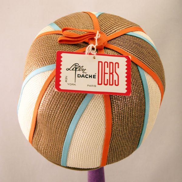 Lilly Dache Kicky and Mod Hat with Original Tag, NEVER WORN! Lilly Dache Kicky and Mod Hat with Original Tag, NEVER WORN!