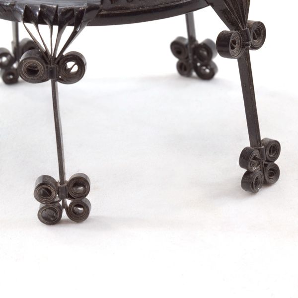 Vintage "Tramp Art" Tin Can Table and Chairs Set - Darling Vintage "Tramp Art" Tin Can Table and Chairs Set - Darling