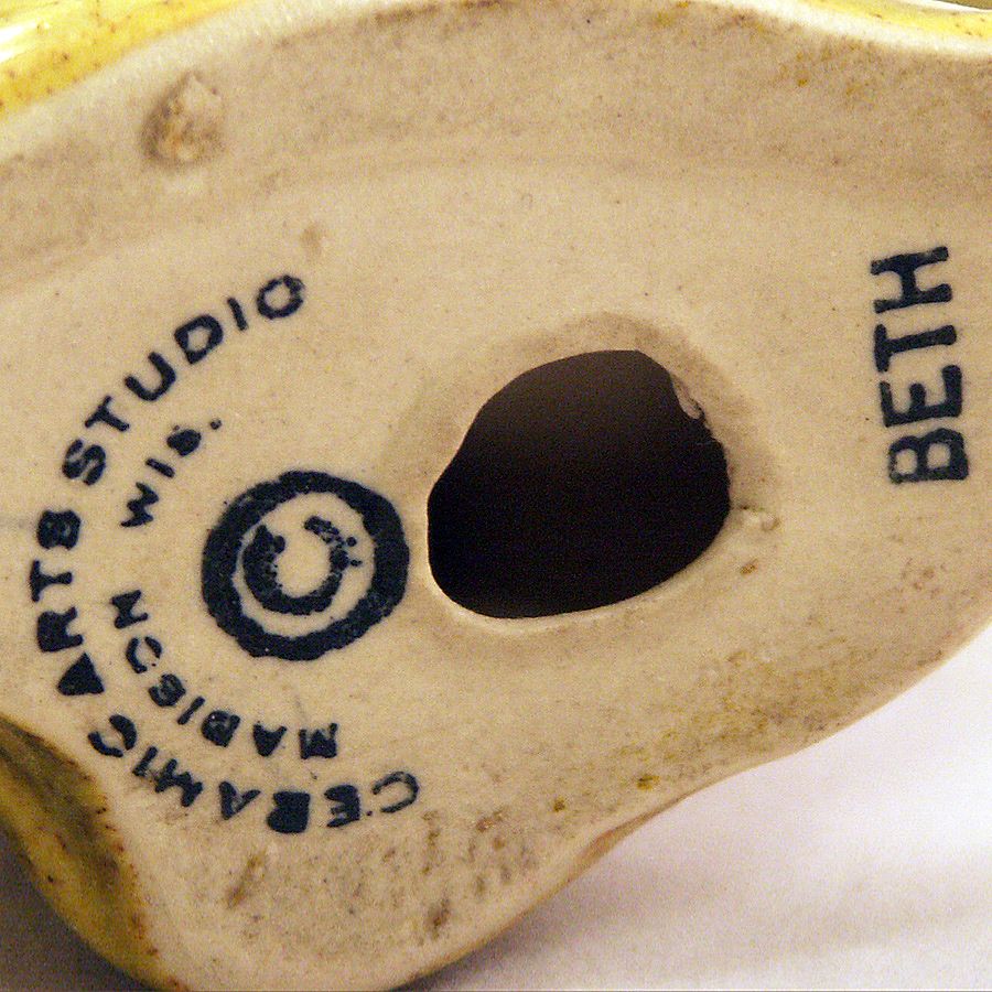 Highly Collectible Ceramic Arts Studio of Madison "Shelf Sitters" Beth and Maurice Highly Collectible Ceramic Arts Studio of Madison "Shelf Sitters" Beth and Maurice